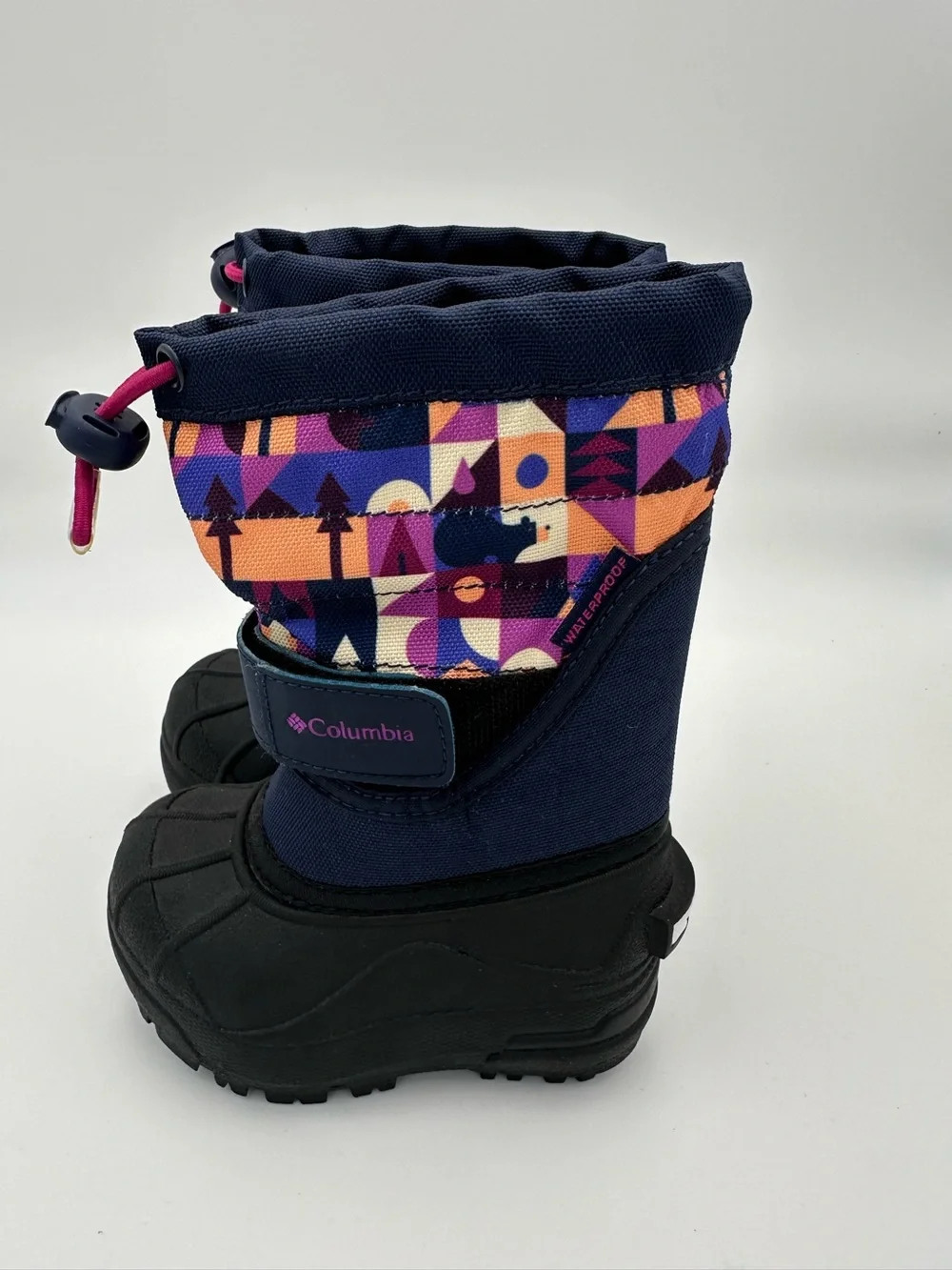 Columbia Little Kids Powderbug Plus II Snow Boots Size 5